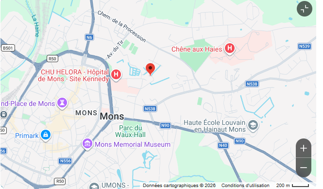 Carte — MOPI, Esplanade Cesária Évora 3A, 7000 Mons